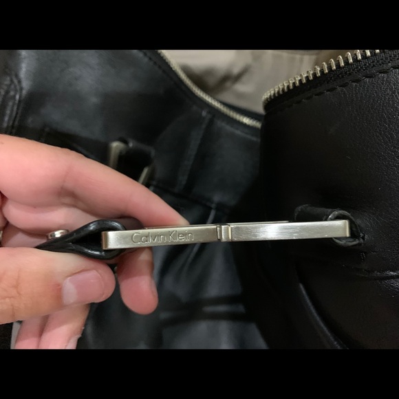 Calvin Klein black leather purse & matching wallet - Picture 7 of 7